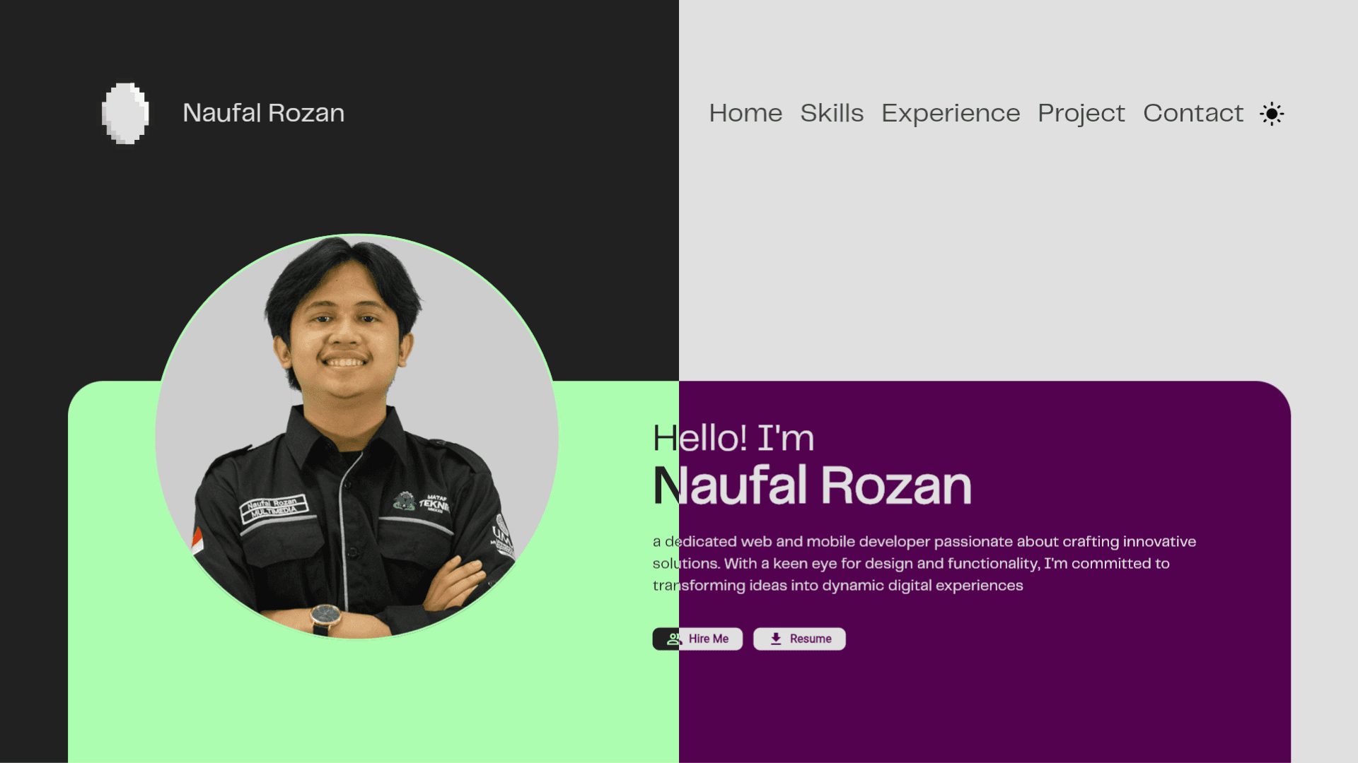 Flutter Portfolio